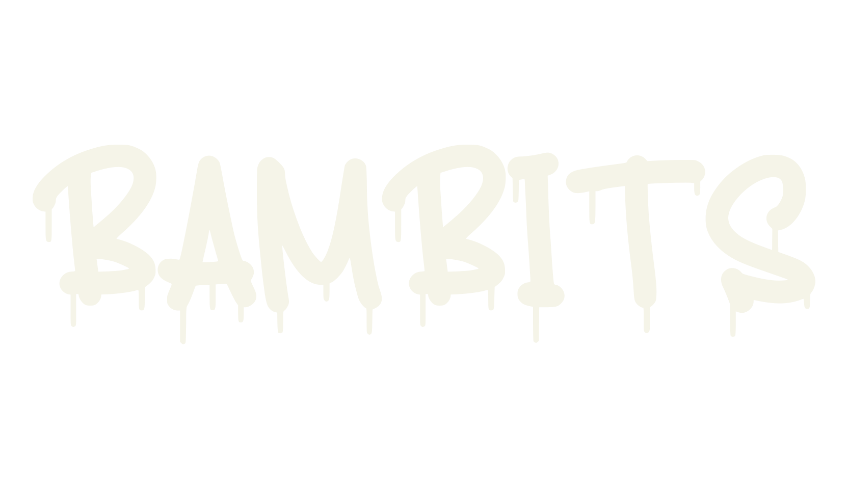 Bambits, fashion script font preview