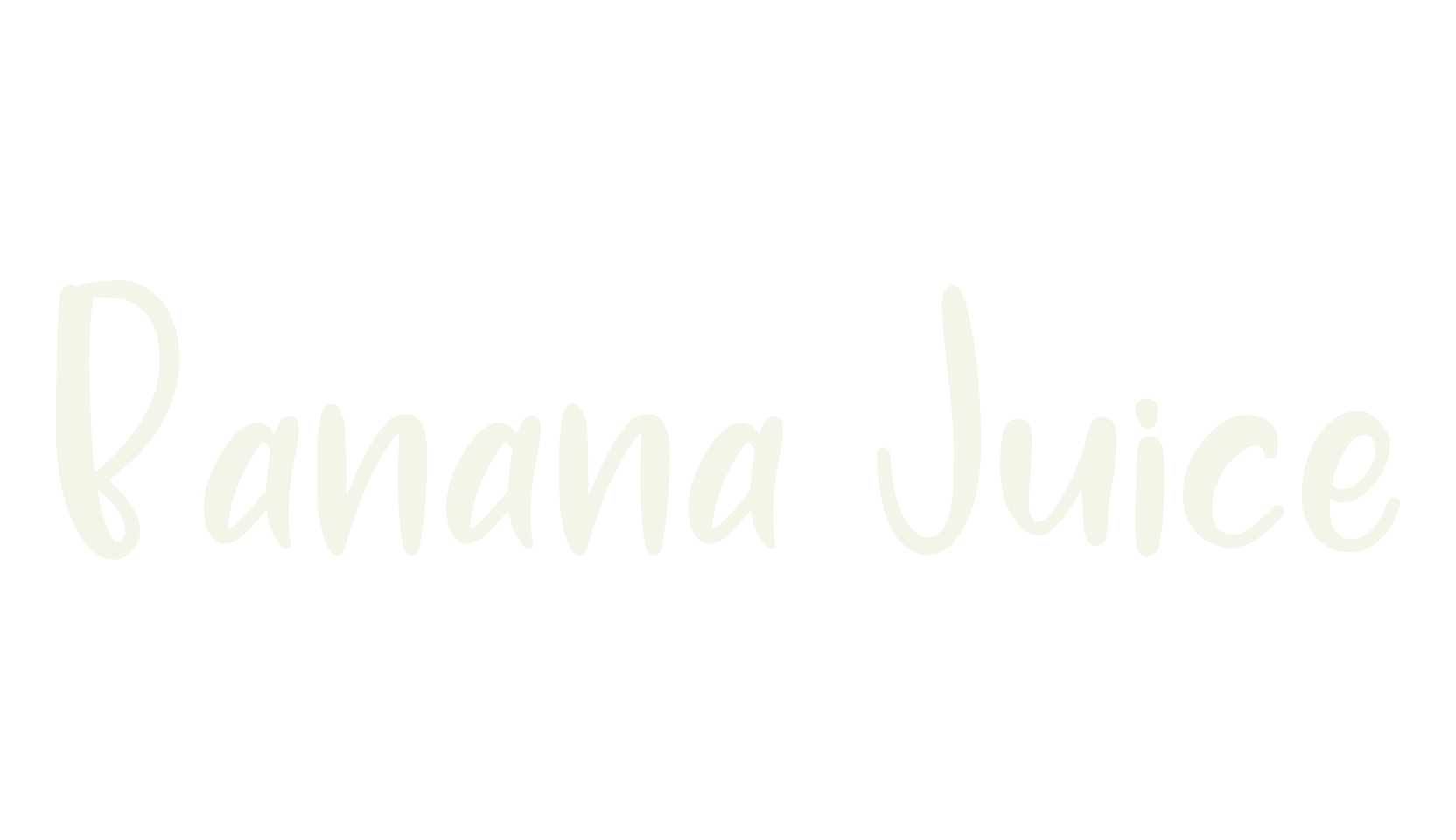 Banana Juice, fashion script font preview