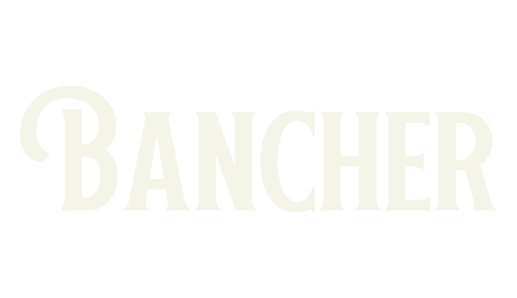 Bancher, victorian font preview
