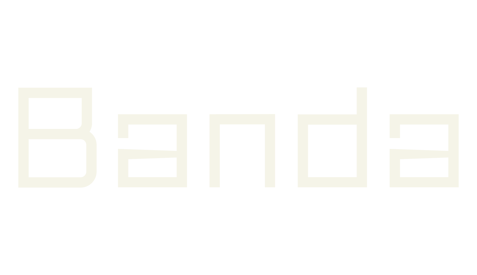Banda, sans serif font preview