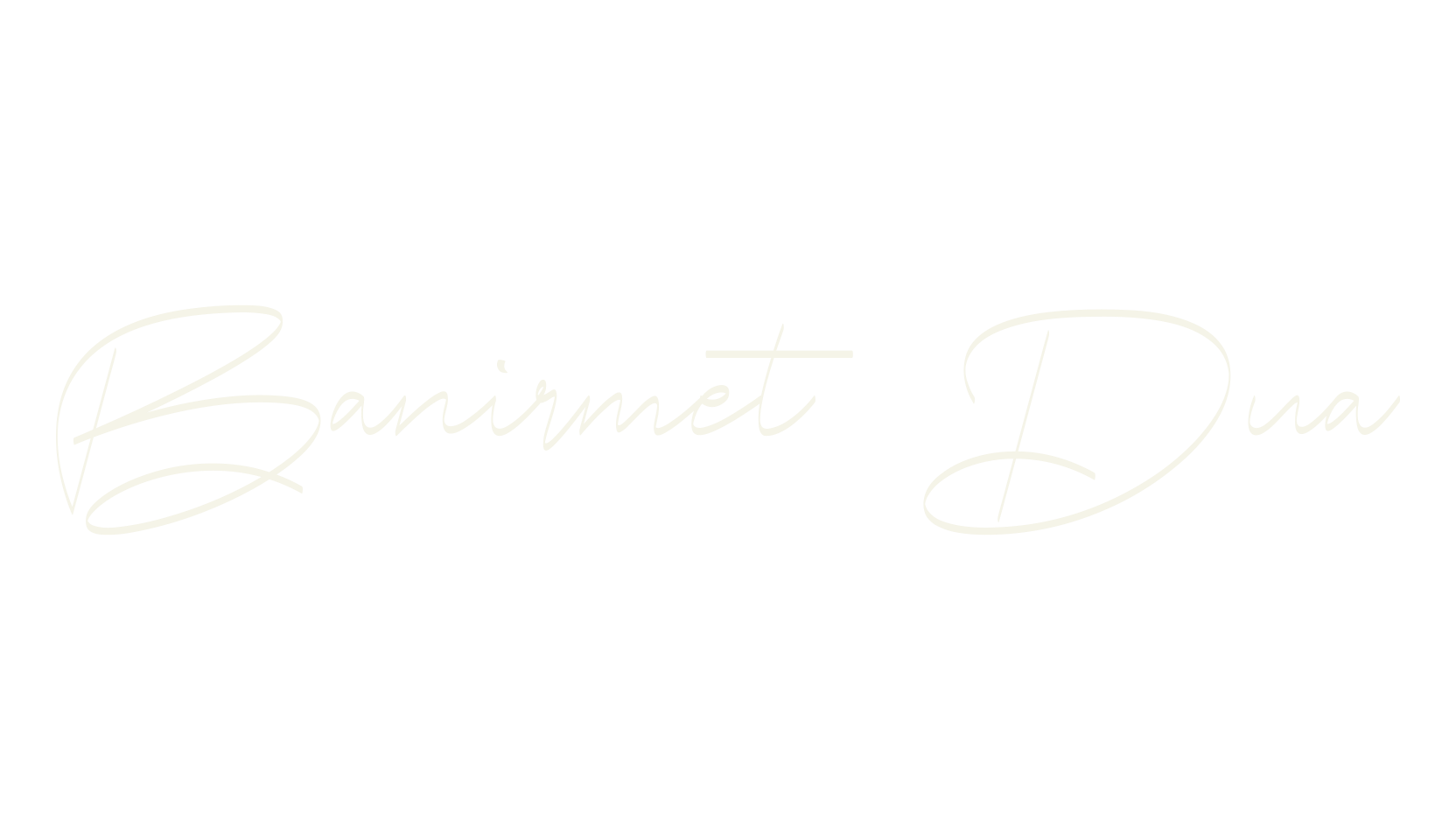 Banirmet Dua, stencil font preview
