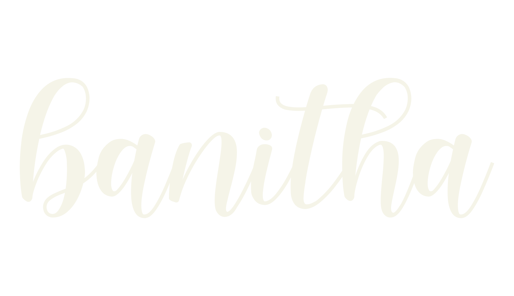 banitha, calligraphy font preview