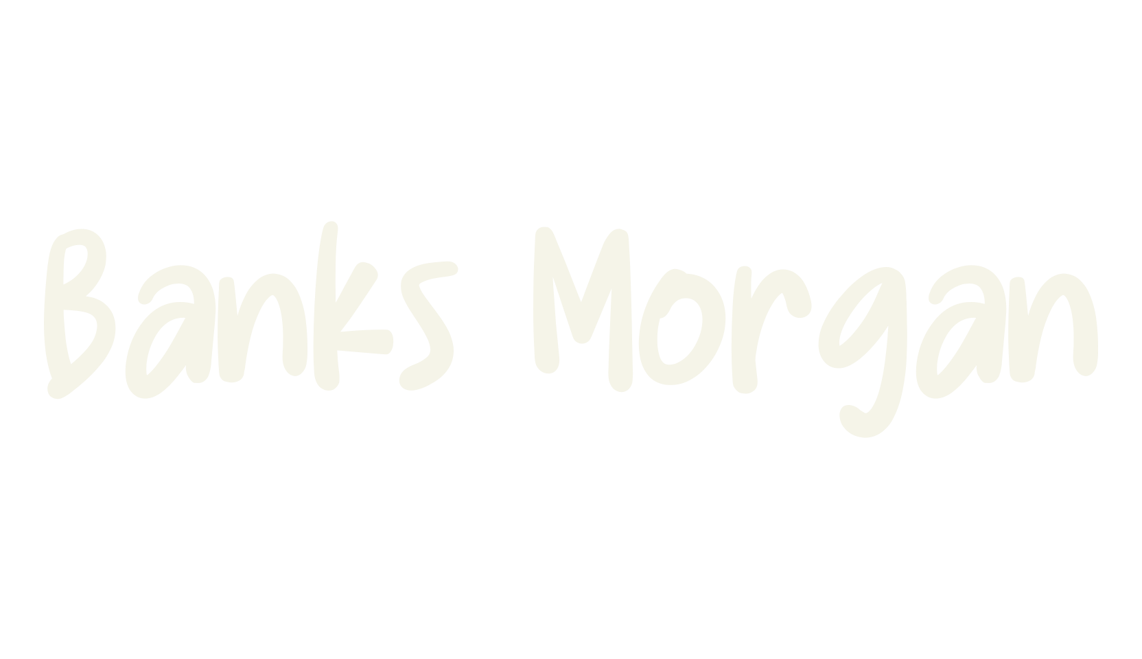 Banks Morgan, simple font preview