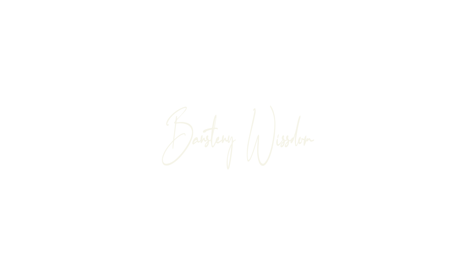 Bansteny Wissdom, script font preview