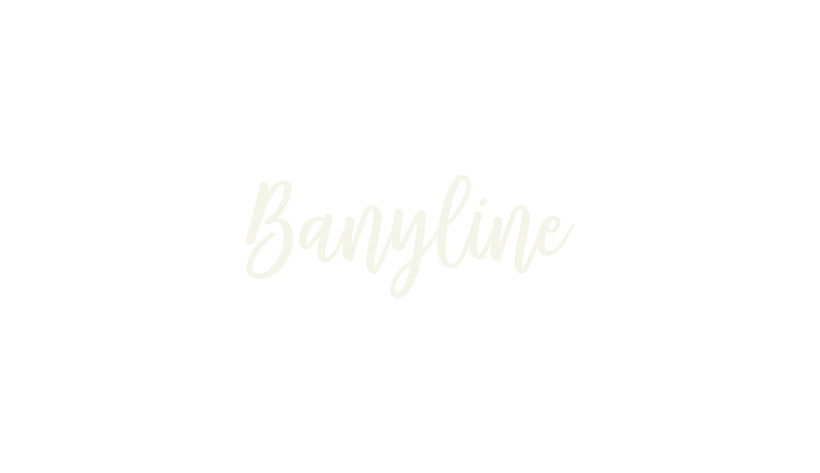 Banyline, calligraphy font preview
