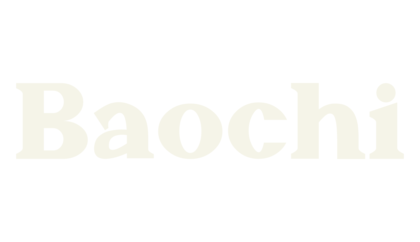 Baochi, bold font preview