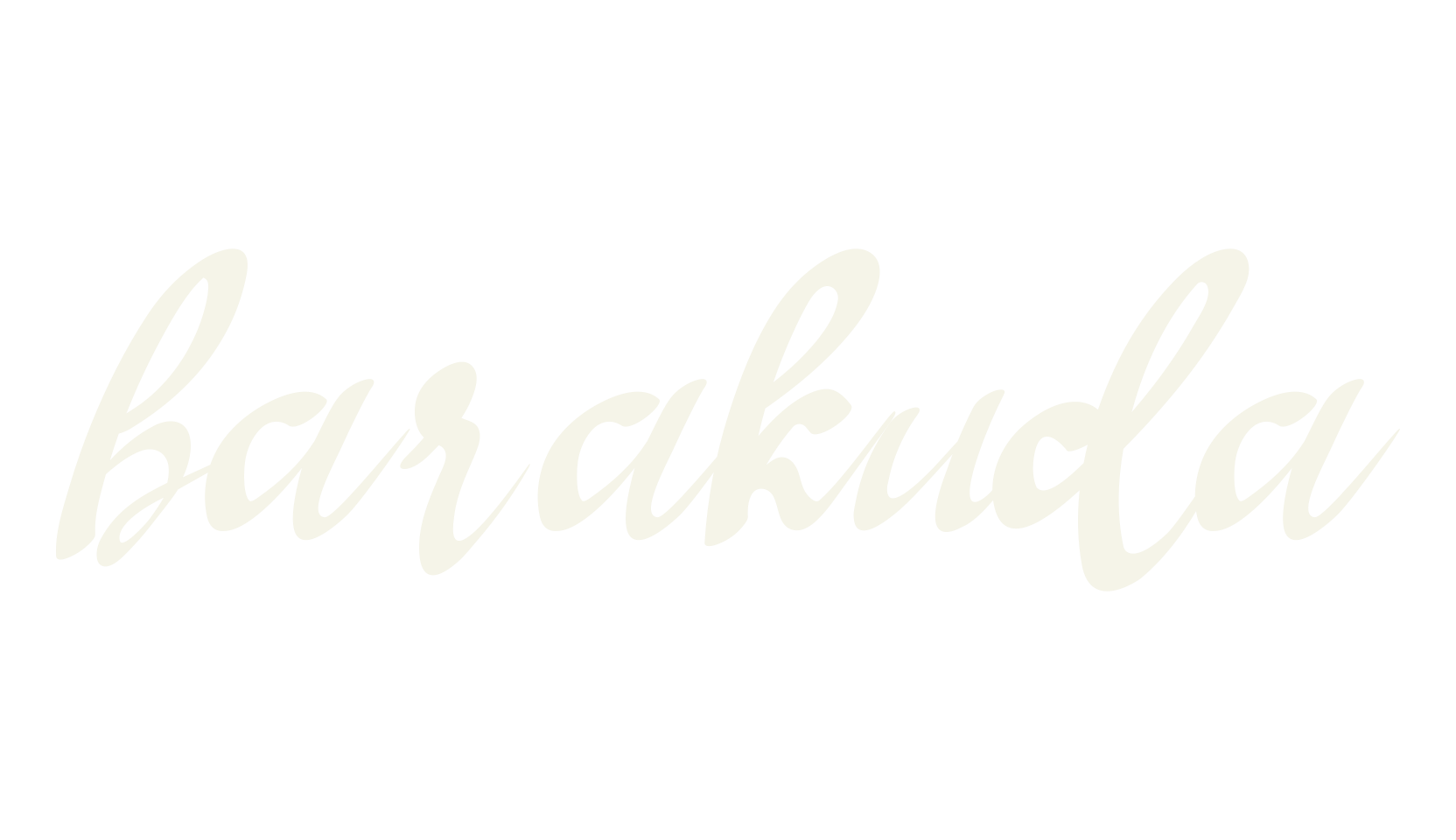 Barakuda, unique font preview