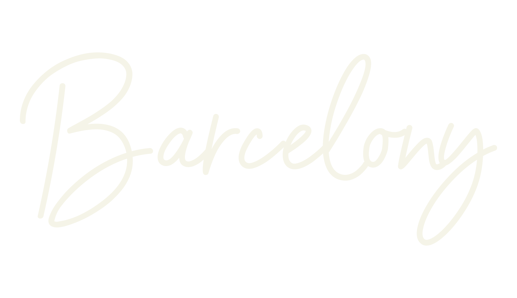 Barcelony, handwritten font preview