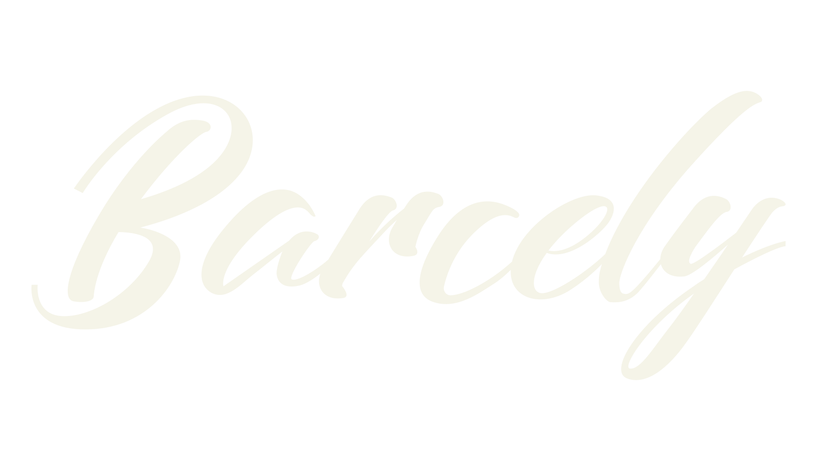 Barcely, calligraphy font preview