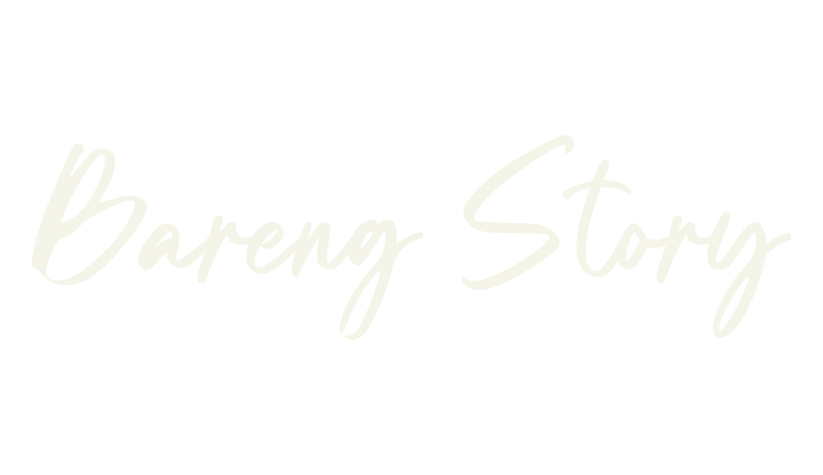 Bareng Story, calligraphy font preview