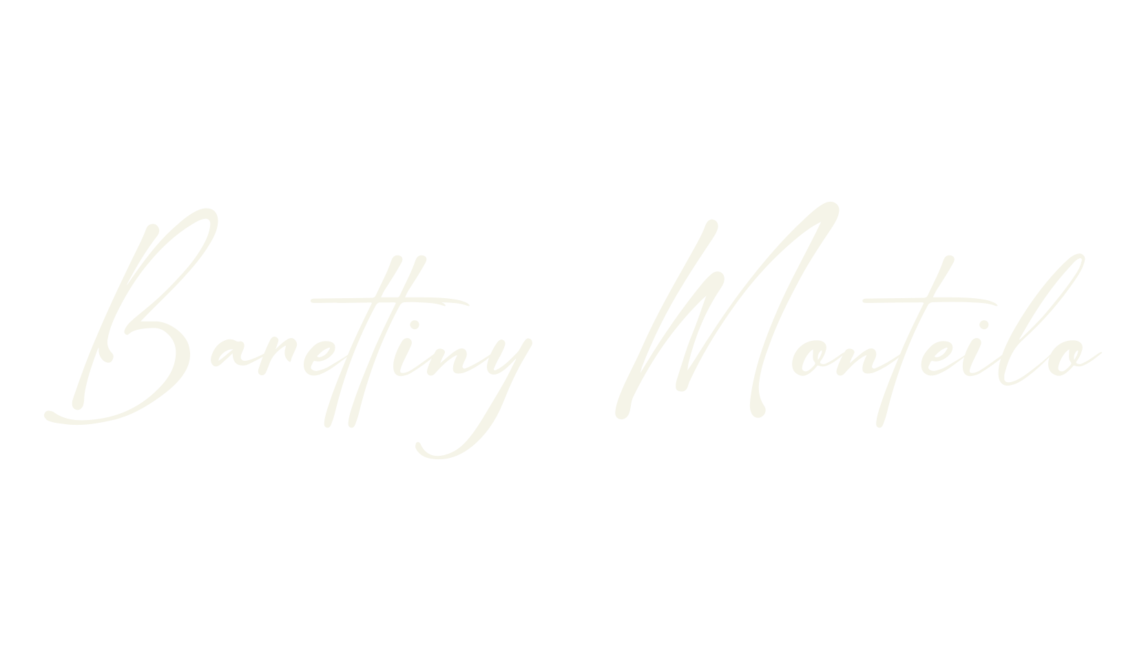 Barettiny Monteilo, calligraphy font preview