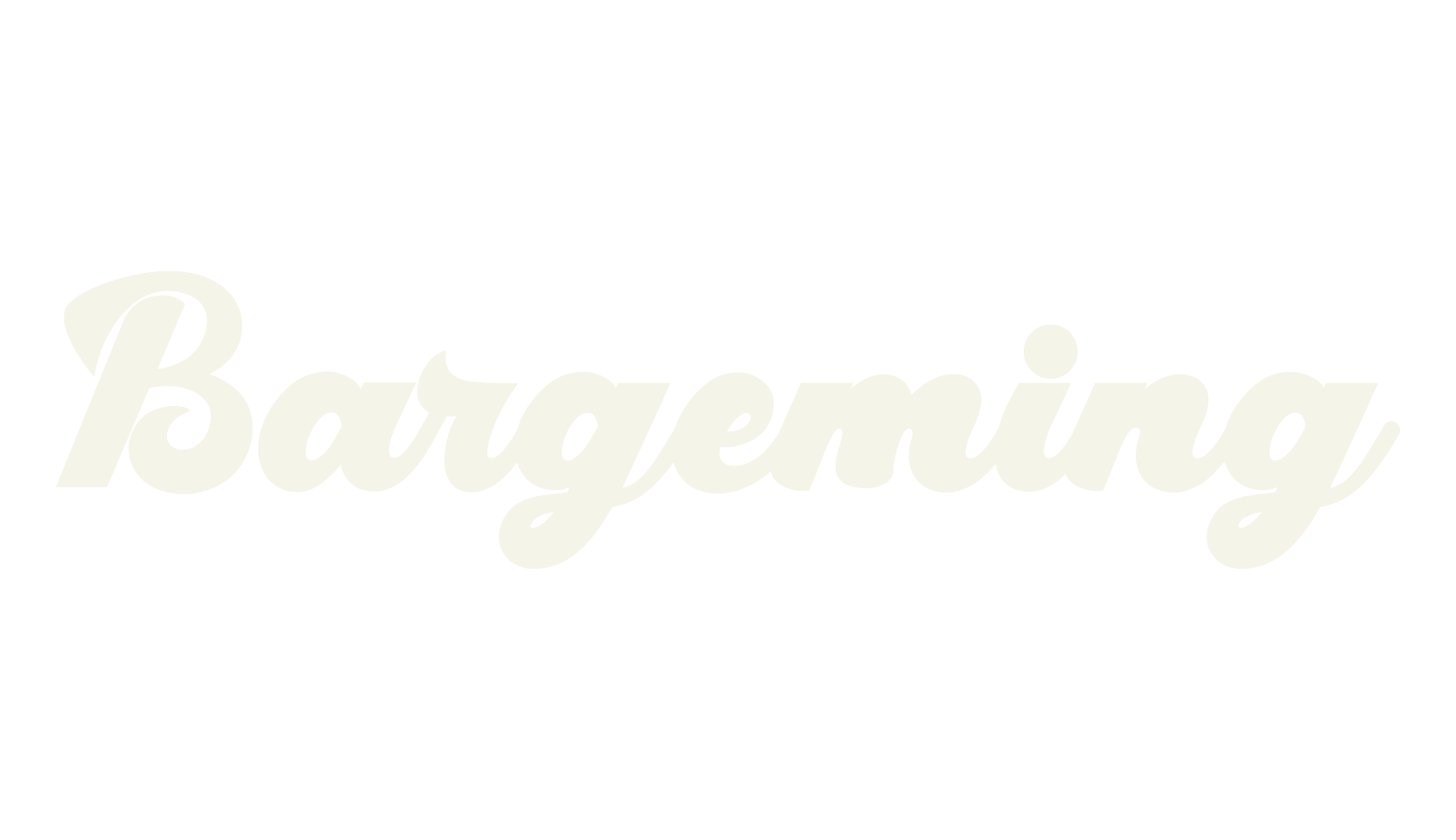 Bargeming, lettering font preview