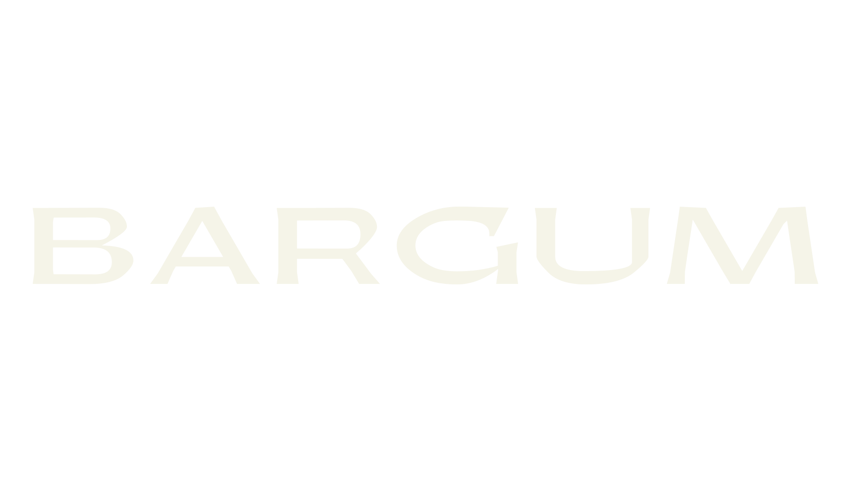 Bargum, fancy font preview