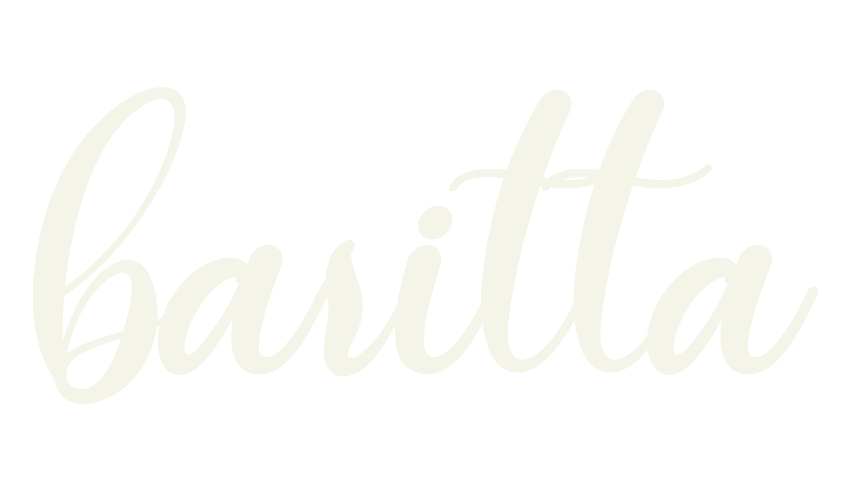 baritta, script font preview