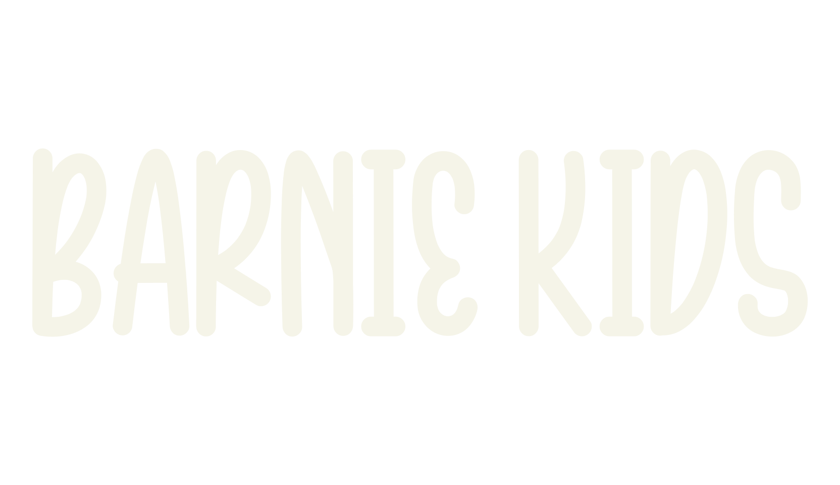BARNIE KIDS, children font preview