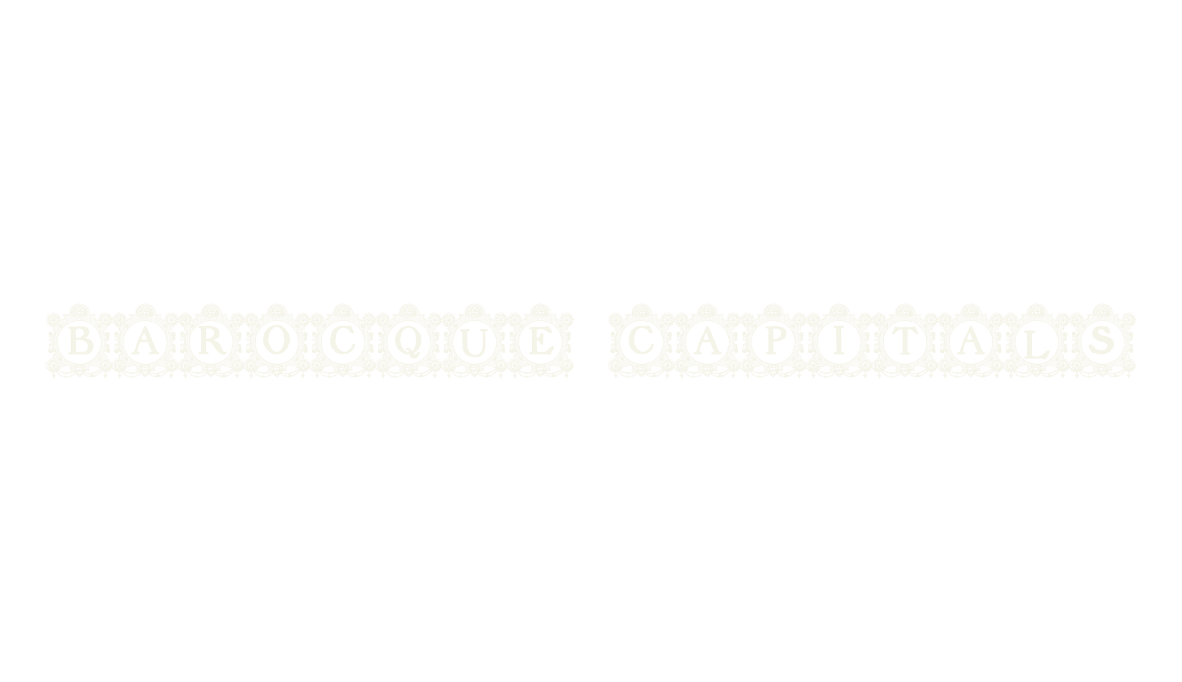 Barocque Capitals, display market font preview