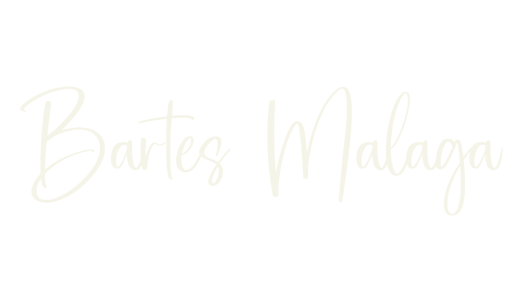 Bartes Malaga, fashion sign font preview