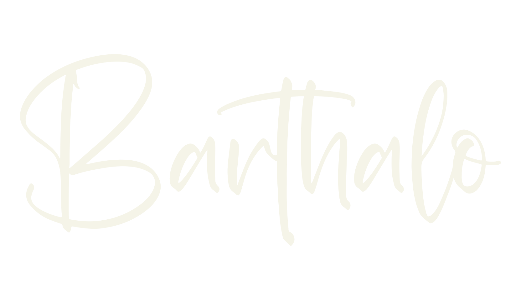 Barthalo, script font preview
