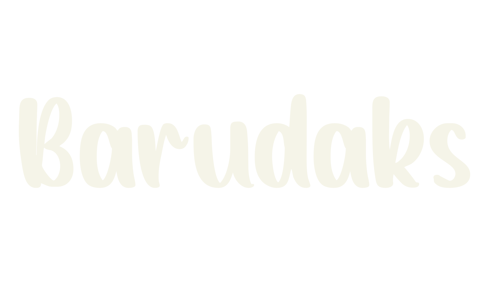 Barudaks, cute font preview