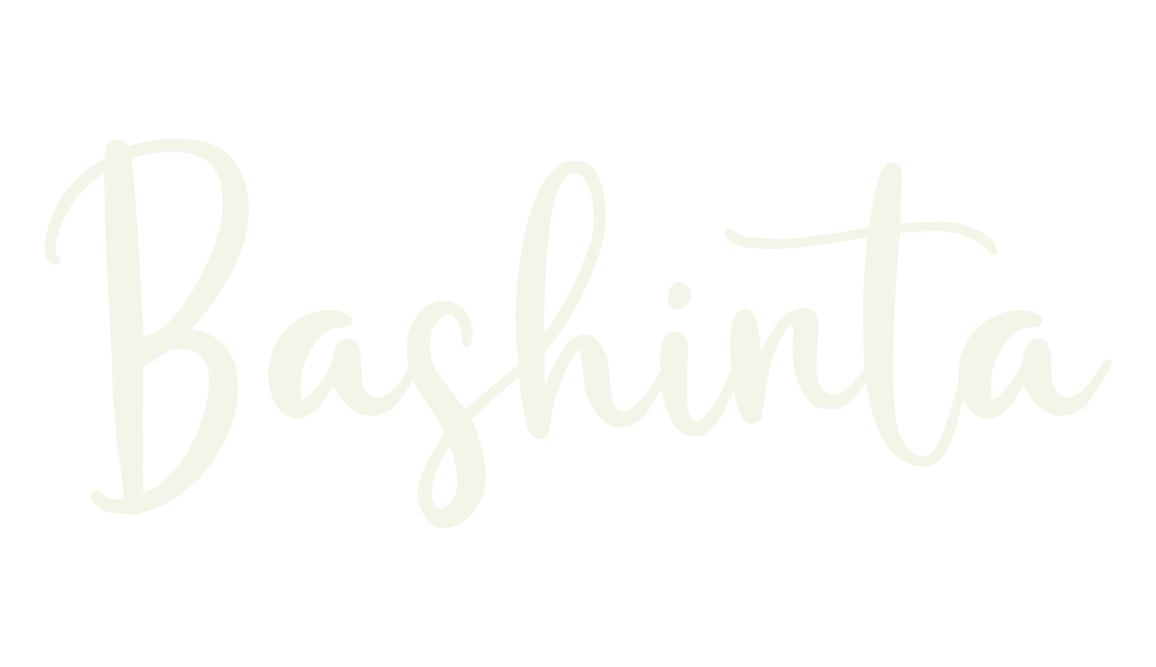 Bashinta, calligraphy font preview