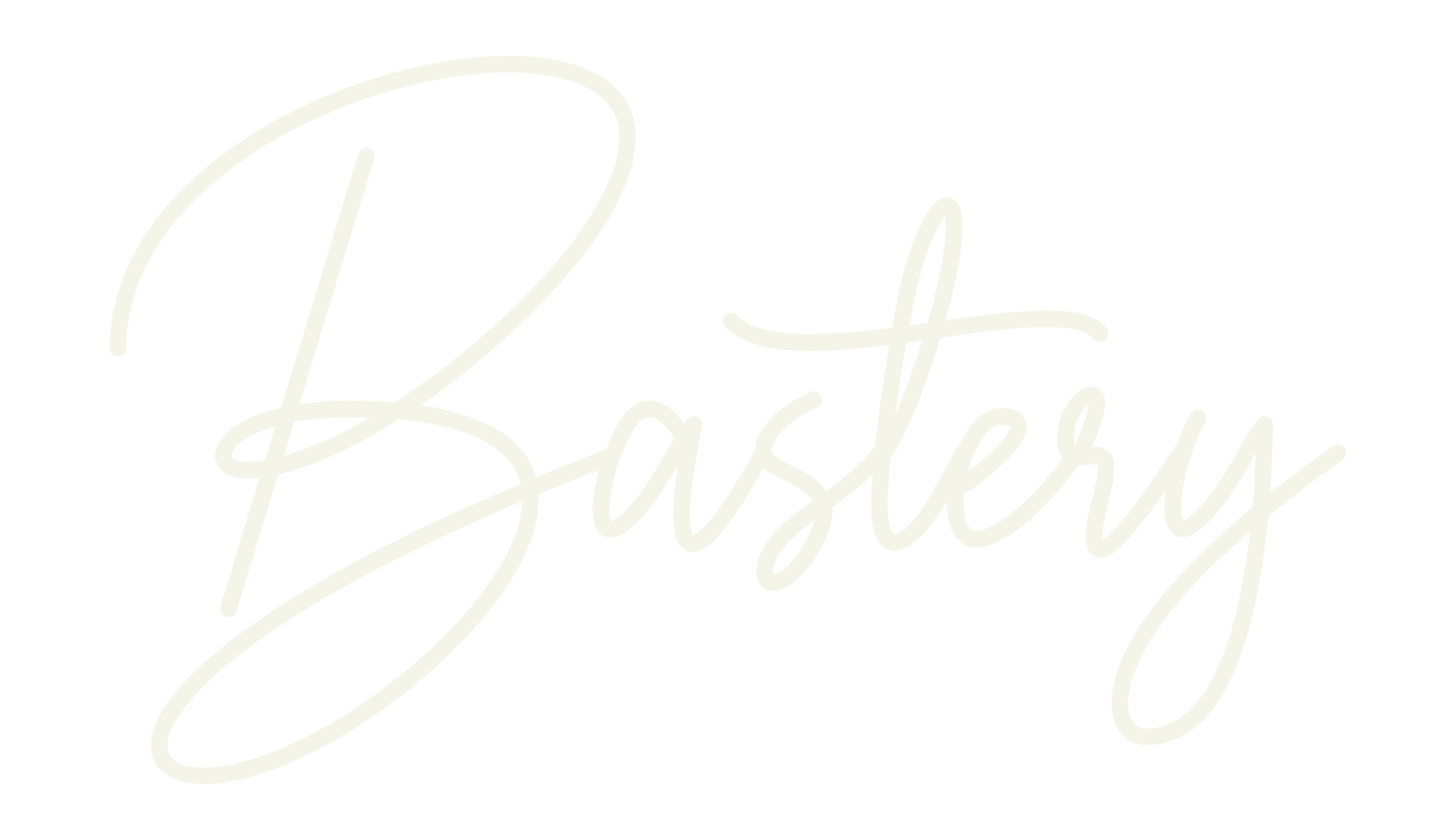 Bastery, girly font preview