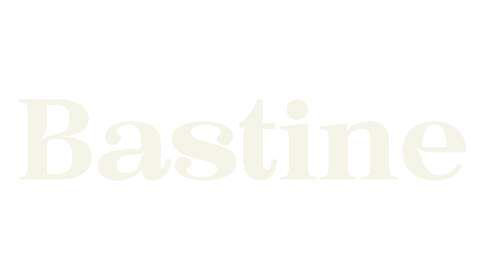Bastine, outline font preview