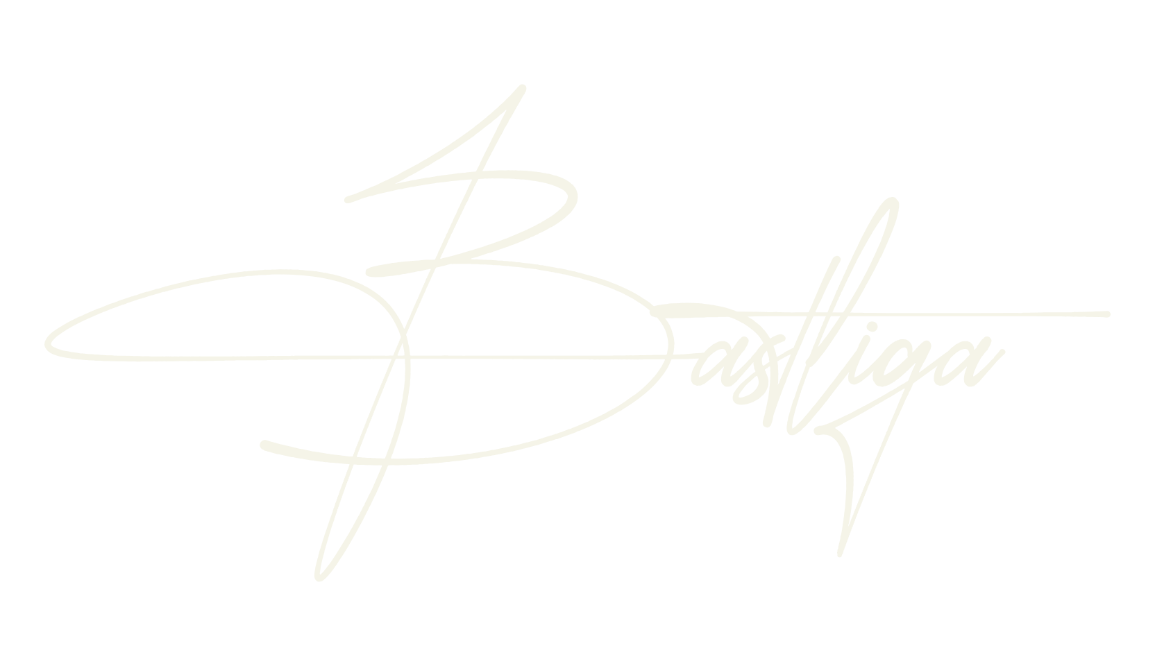 Bastliga, signature font preview