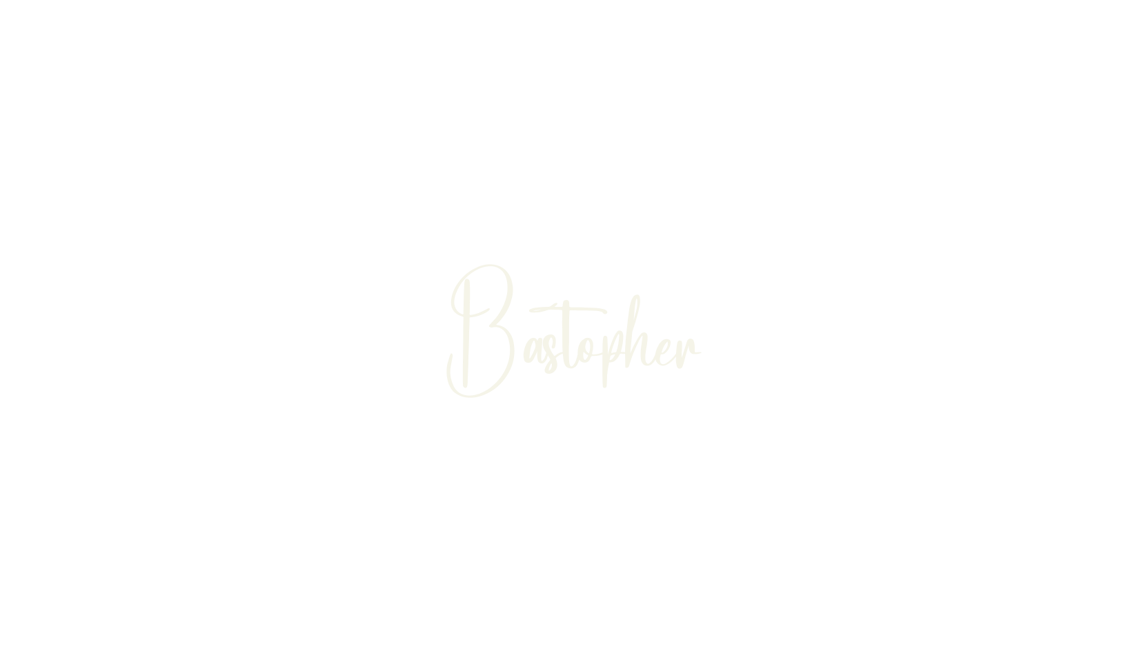 Bastopher, script font preview