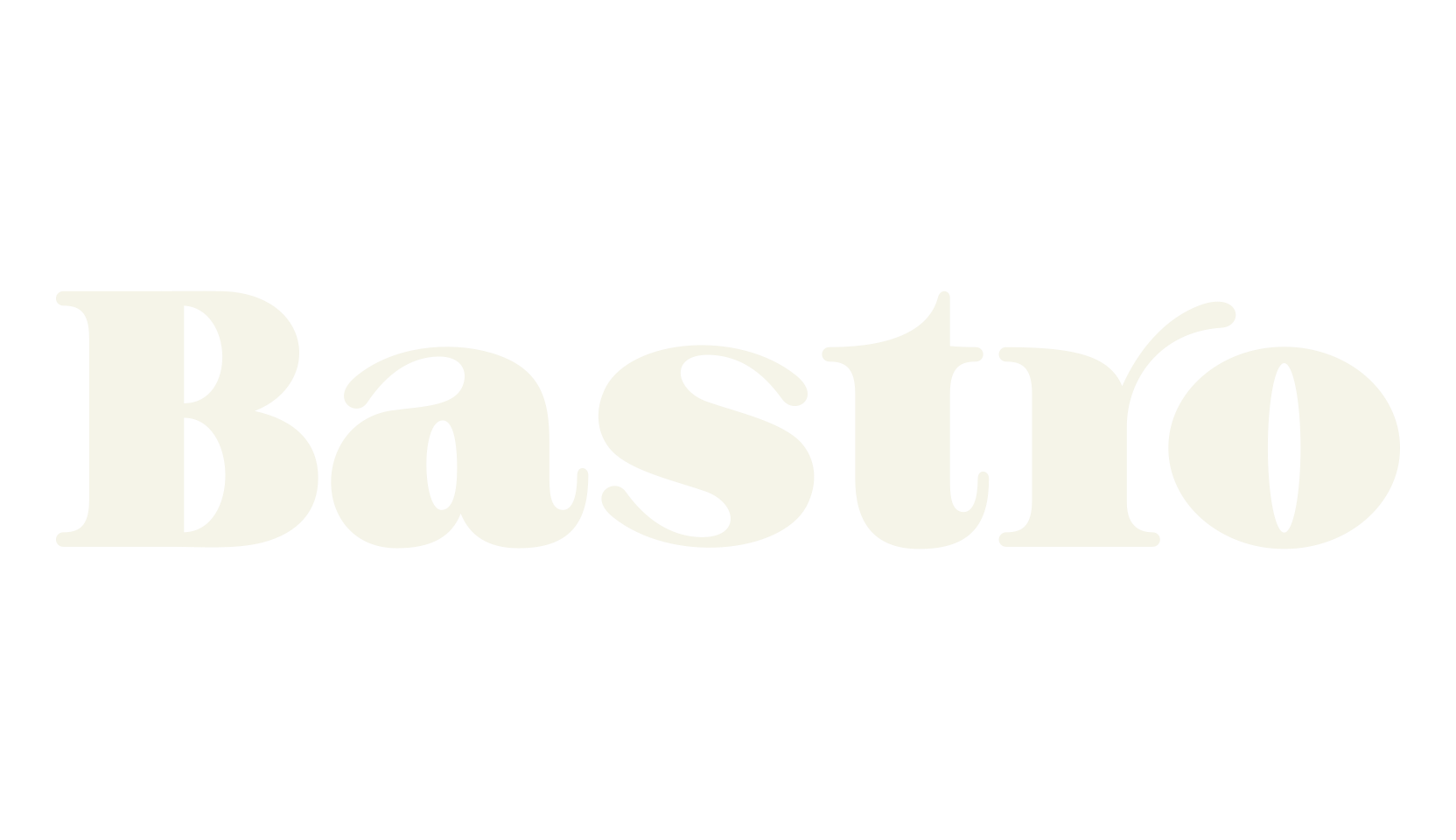Bastro, retro font preview