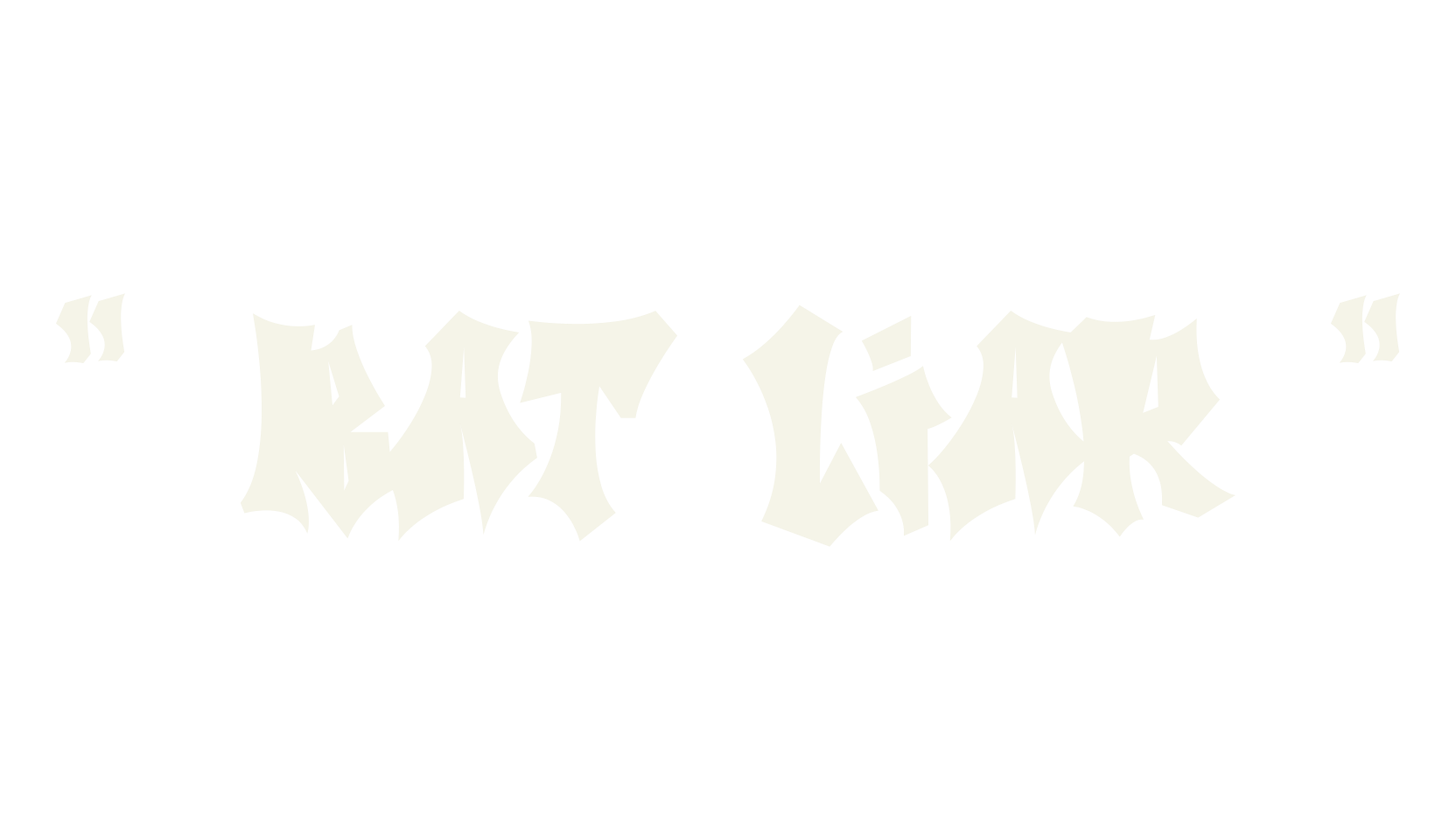 " Bat Liar ", gothic font preview