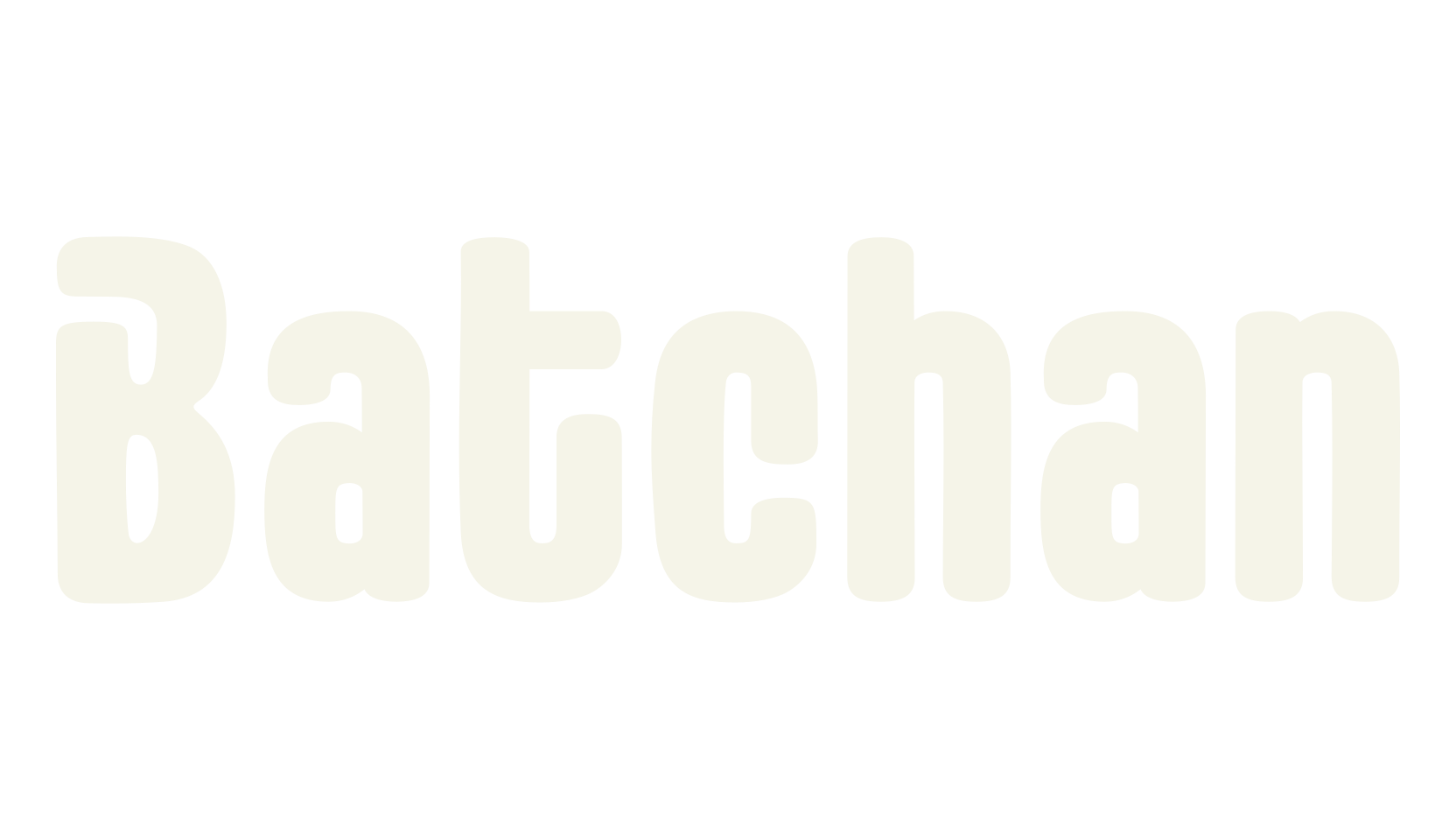 Batchan, creative font preview