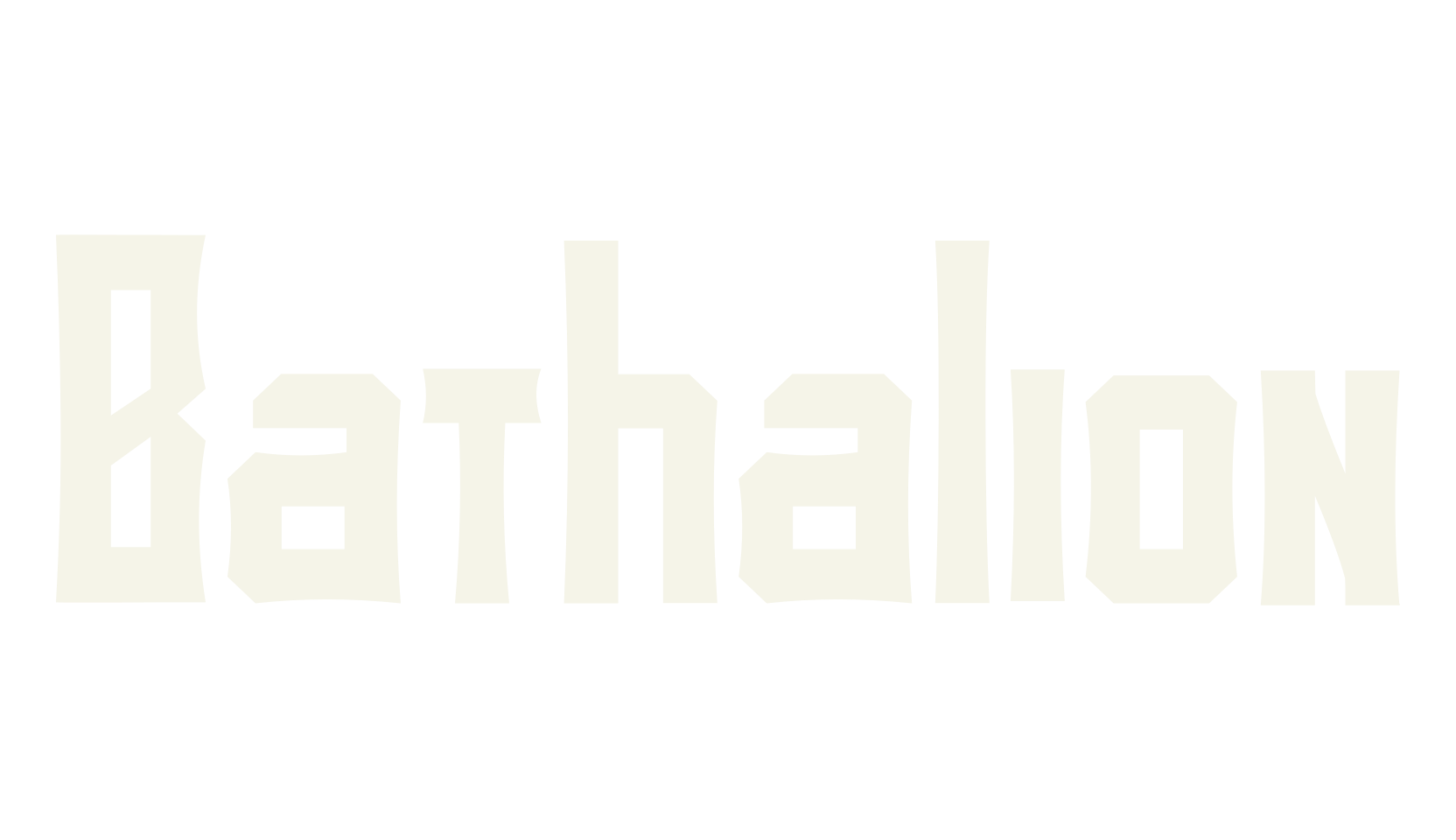 Bathalion, bold font preview