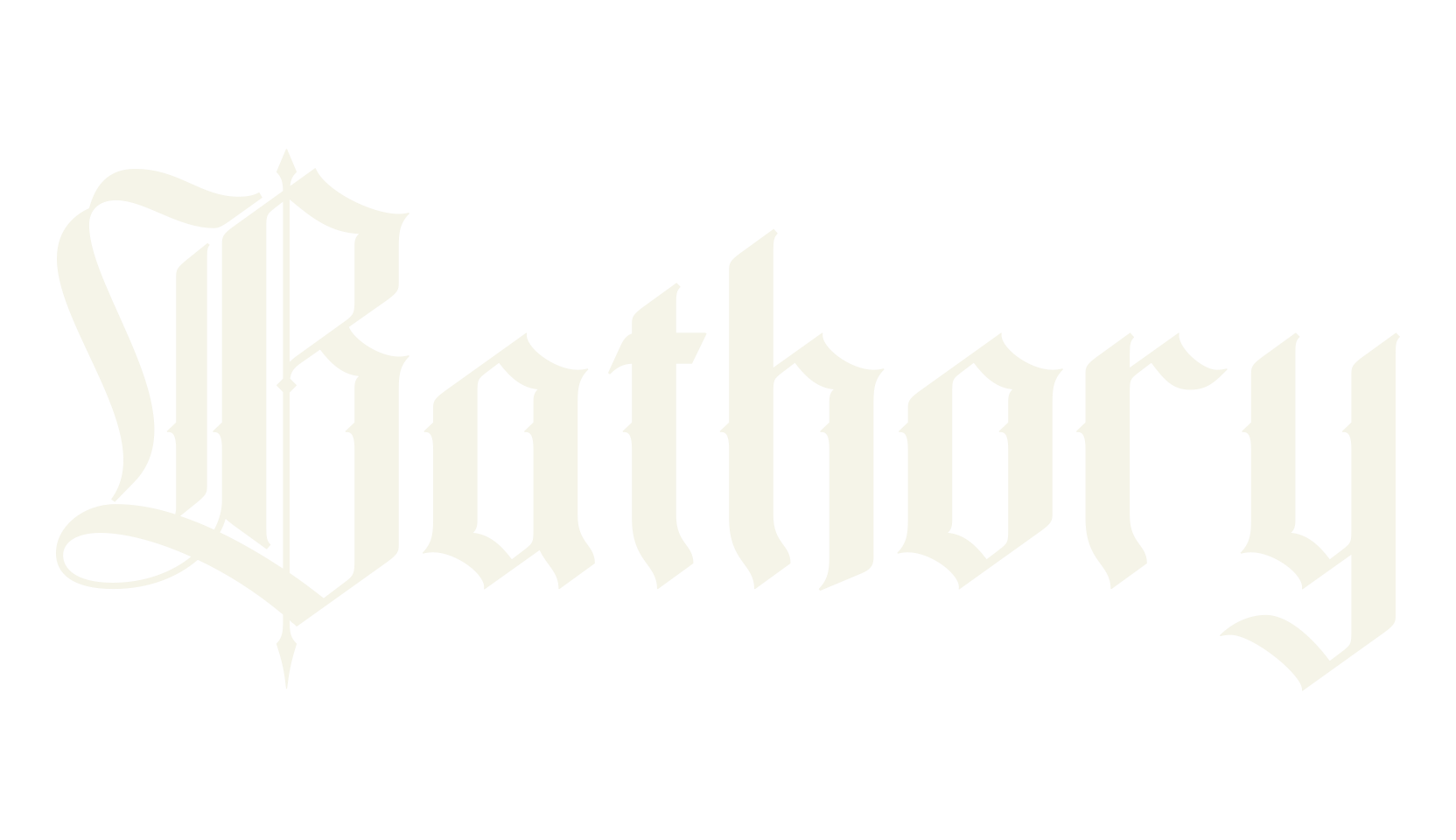 Bathory, tattoo font preview