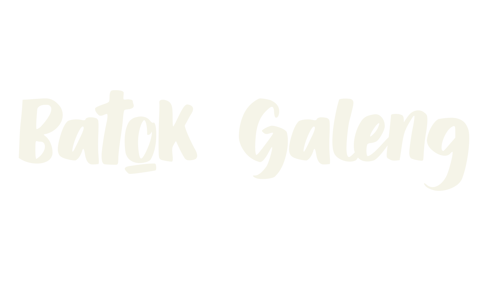 Batok Galeng, cute font preview