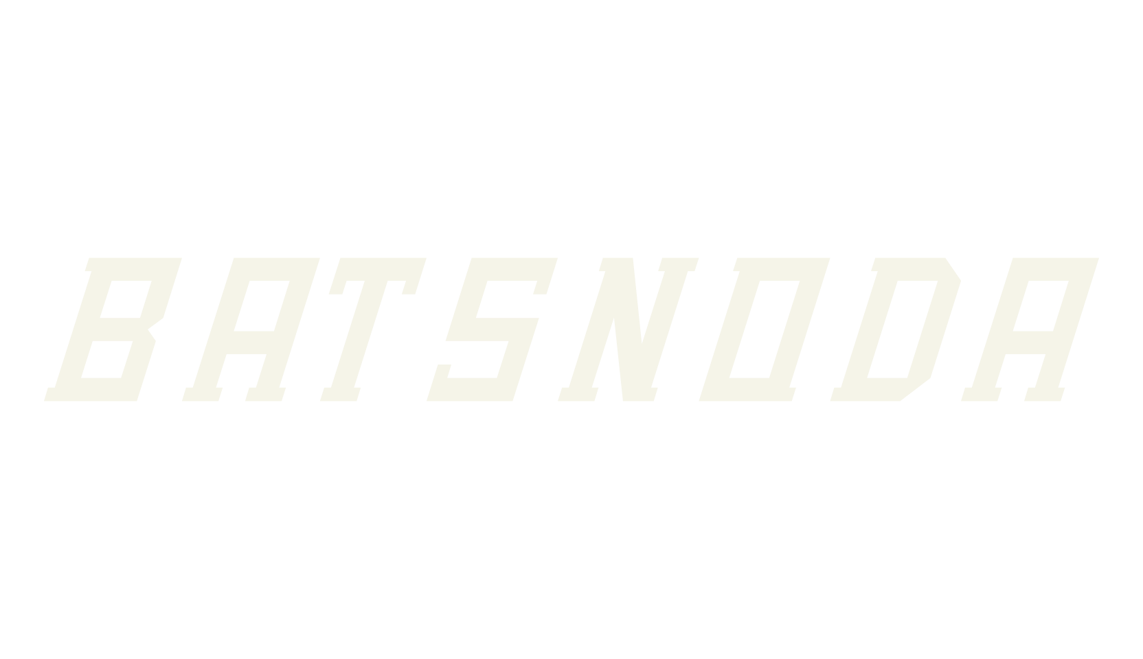 Batsnoda, tattoo font preview