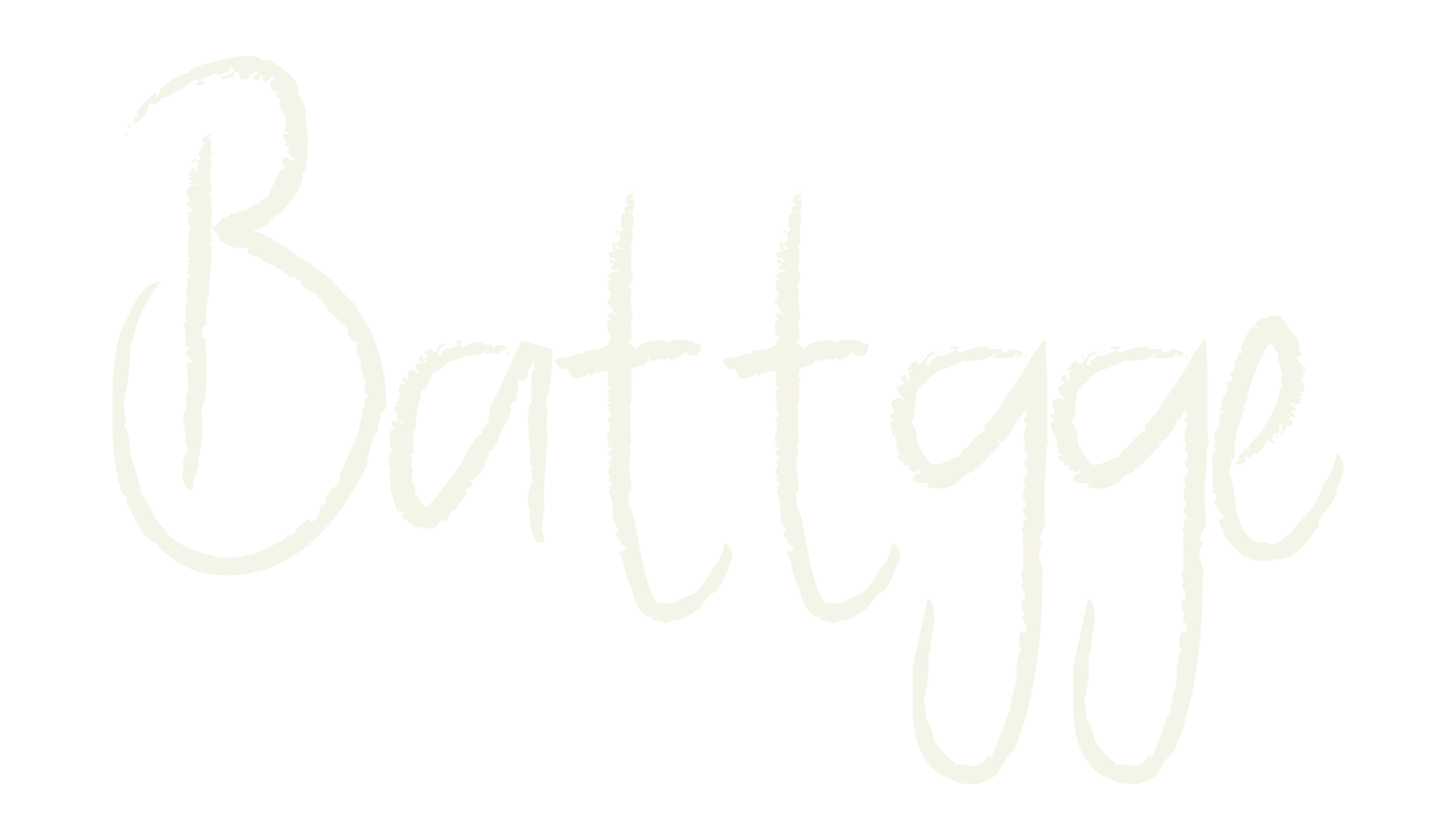 Battgge, horror font preview