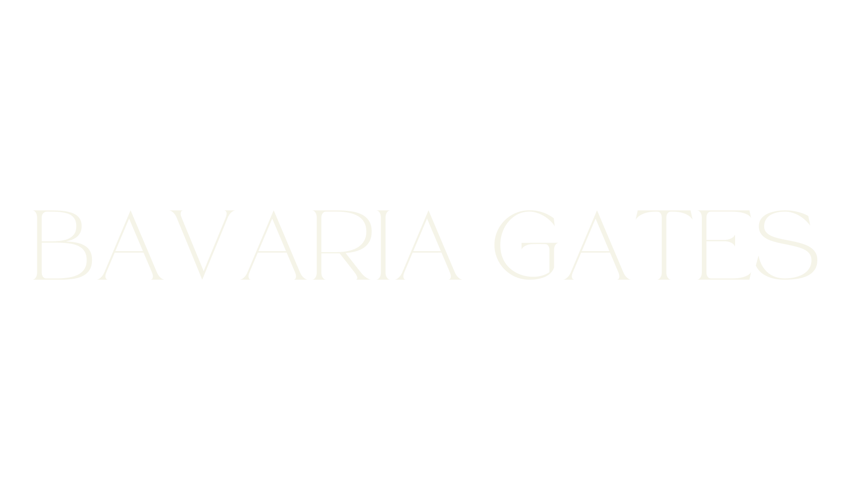 Bavaria Gates, serif font preview