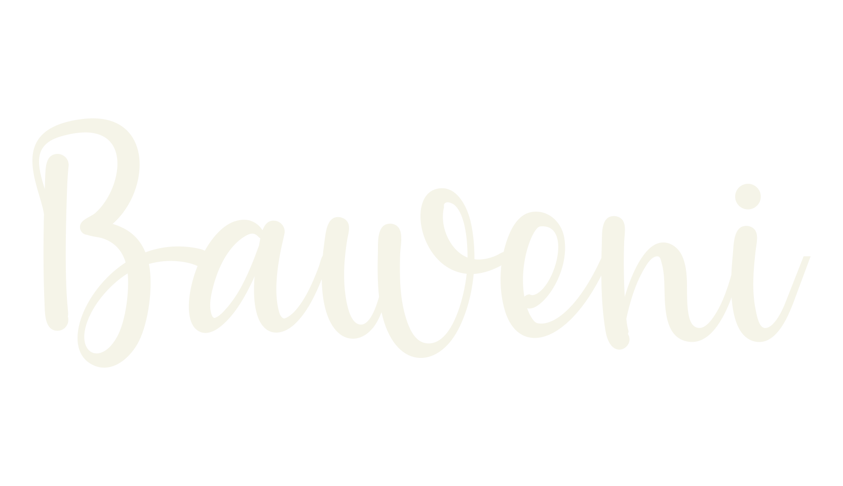 Baweni, hand drawn font preview