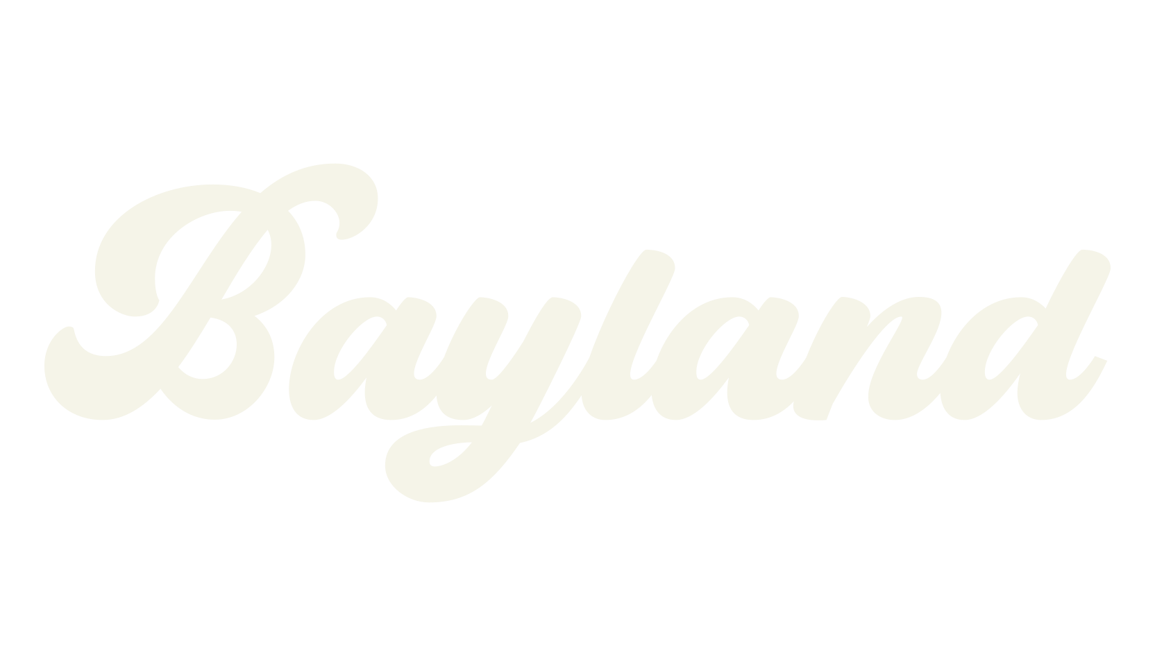 Bayland, fashion script font preview