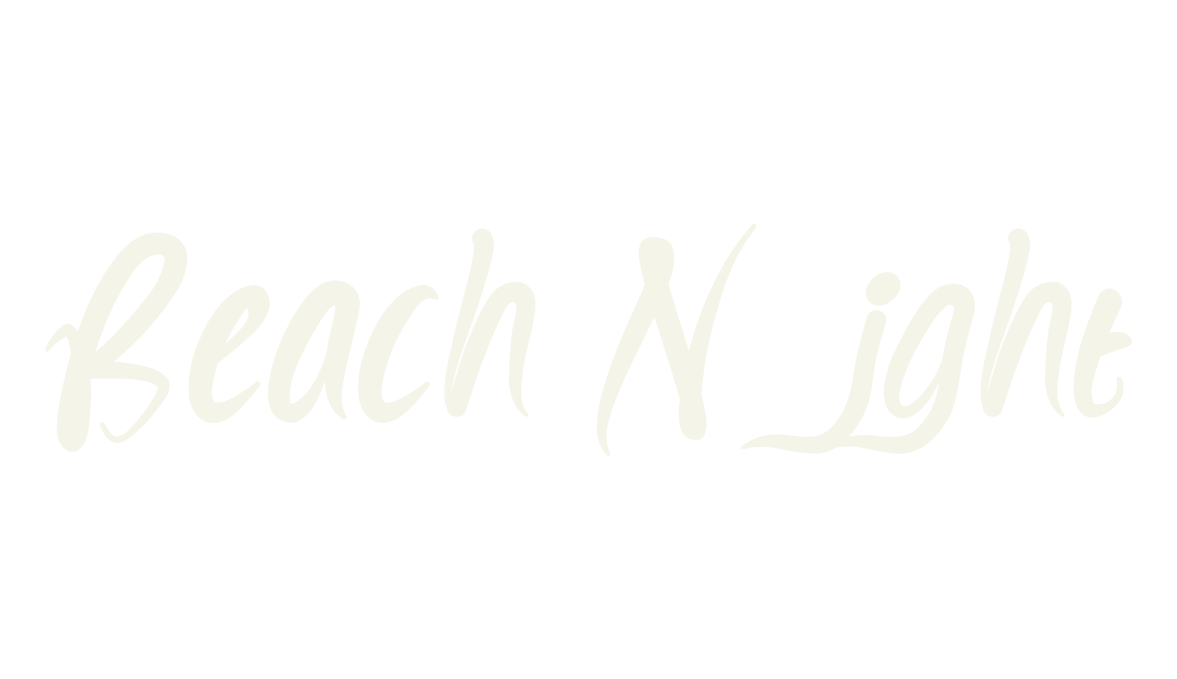 Beach Night, cafe font preview