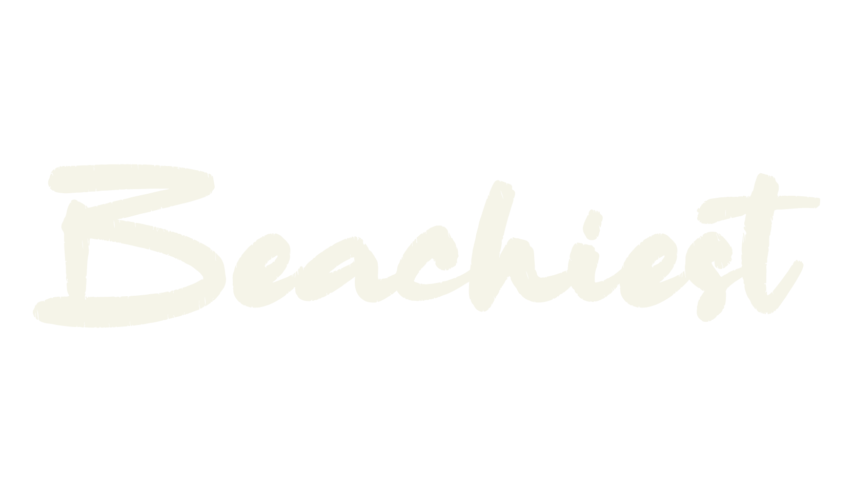 Beachiest, bold font preview