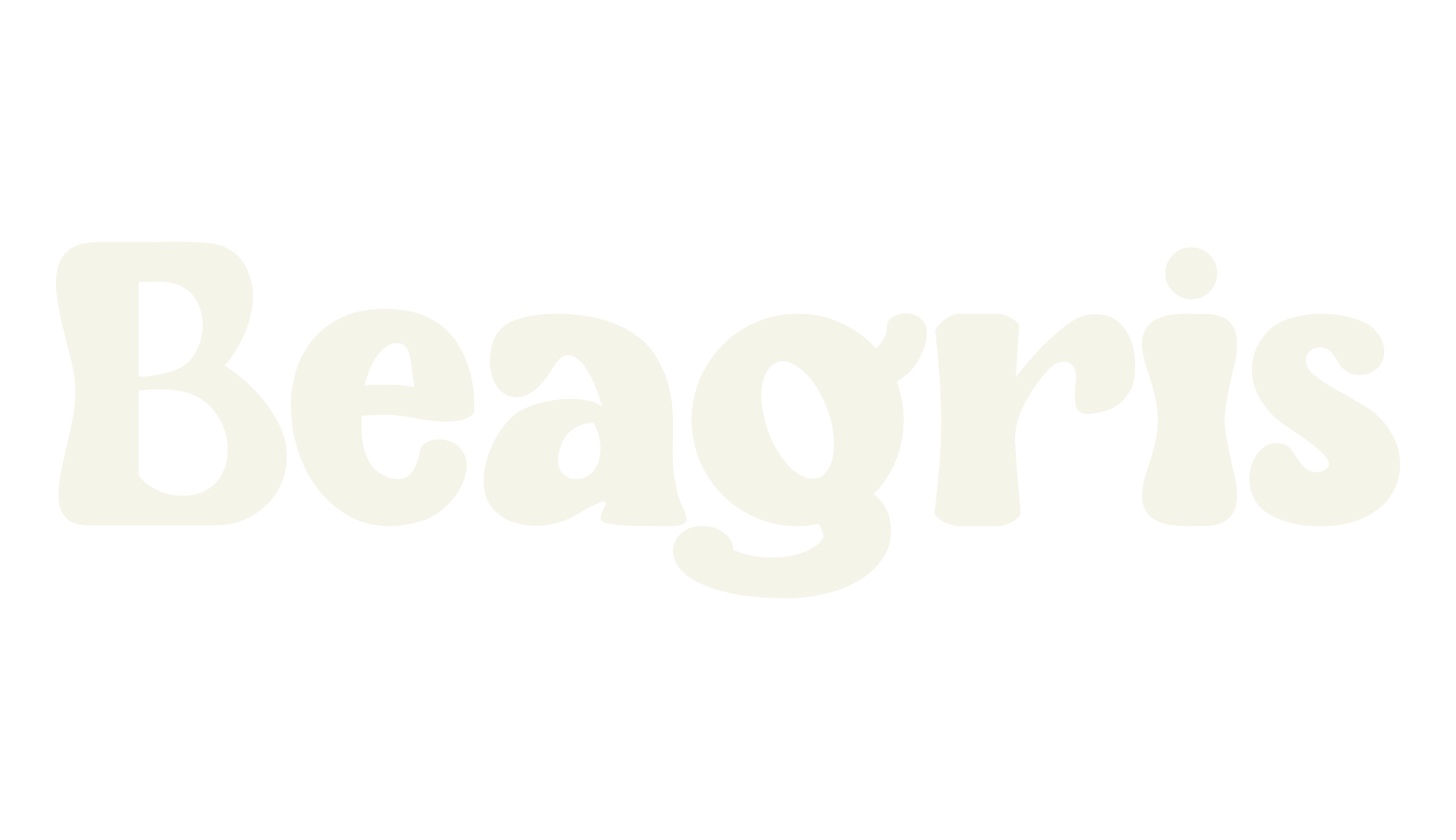Beagris, bold font preview