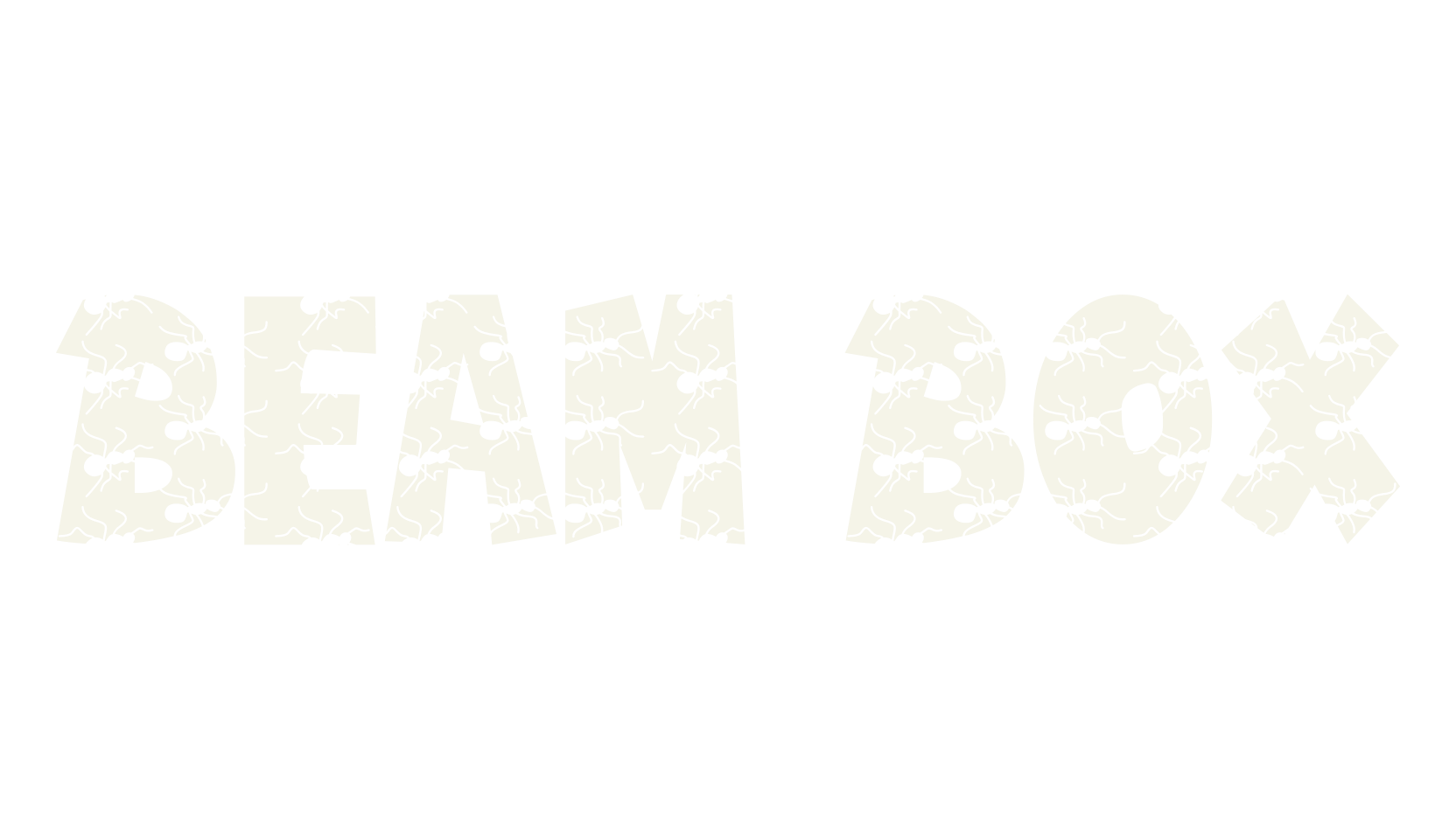 Beam Box, display market font preview