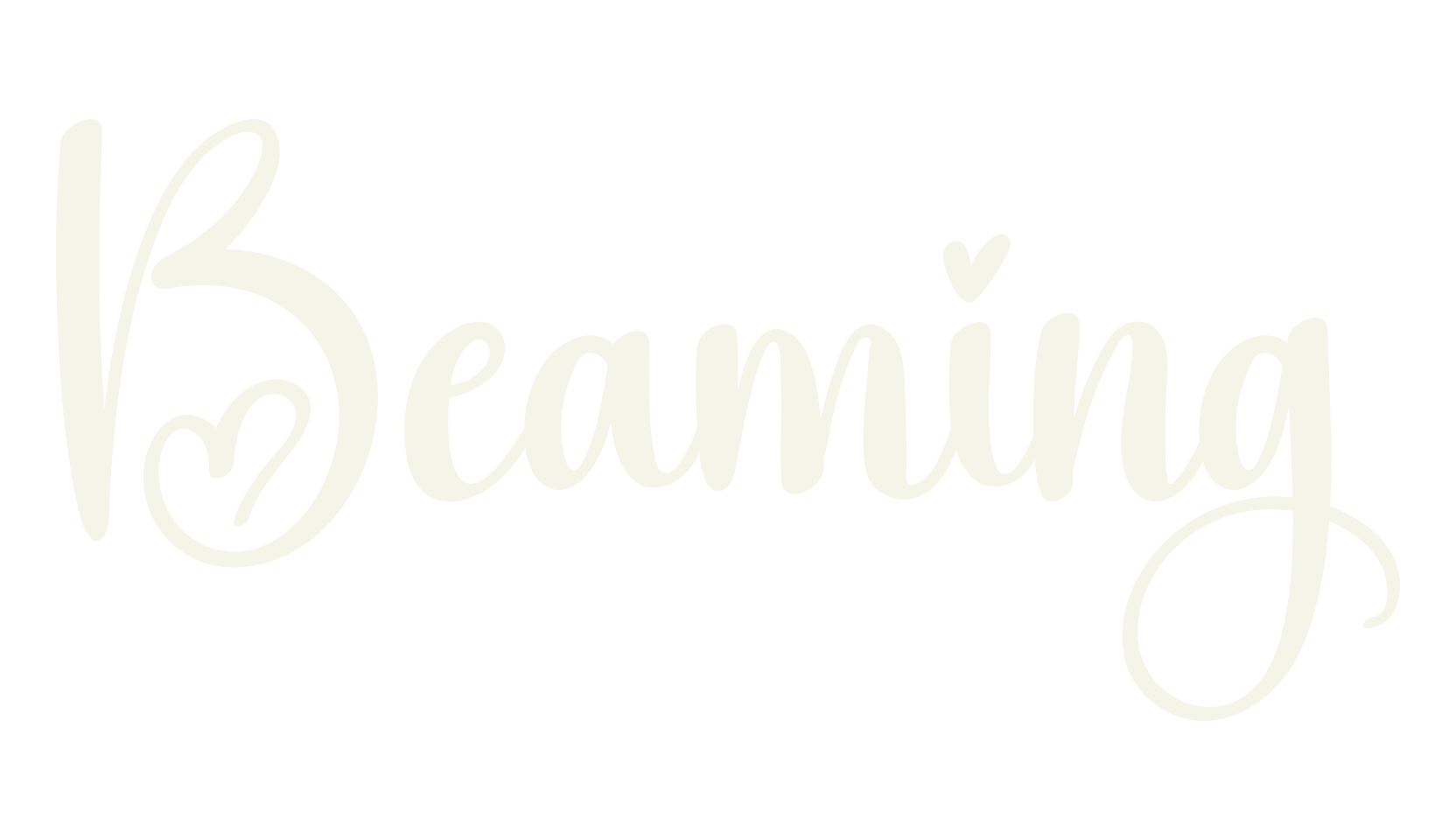 Beaming, fashion script font preview