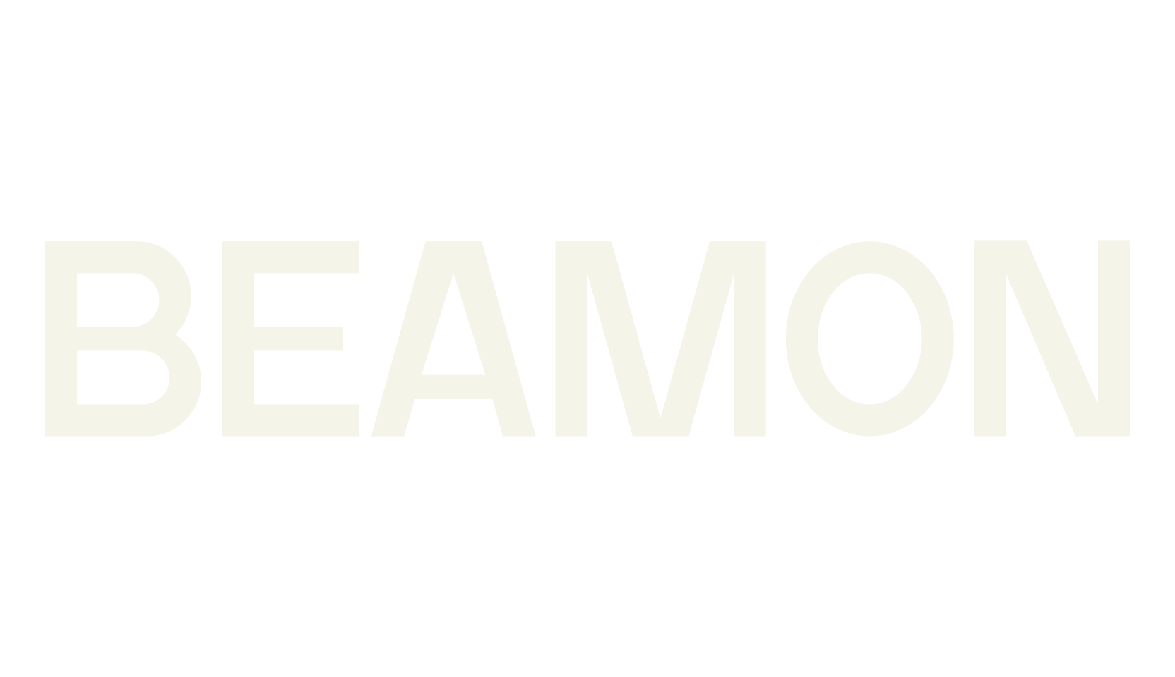 BEAMON, 80s font preview