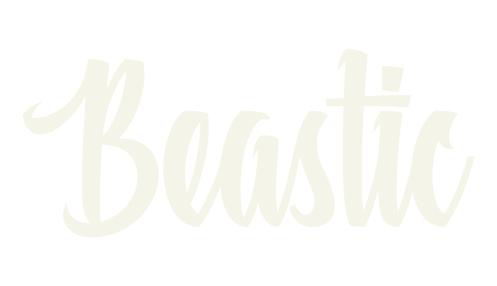 Beastic, fashion script font preview