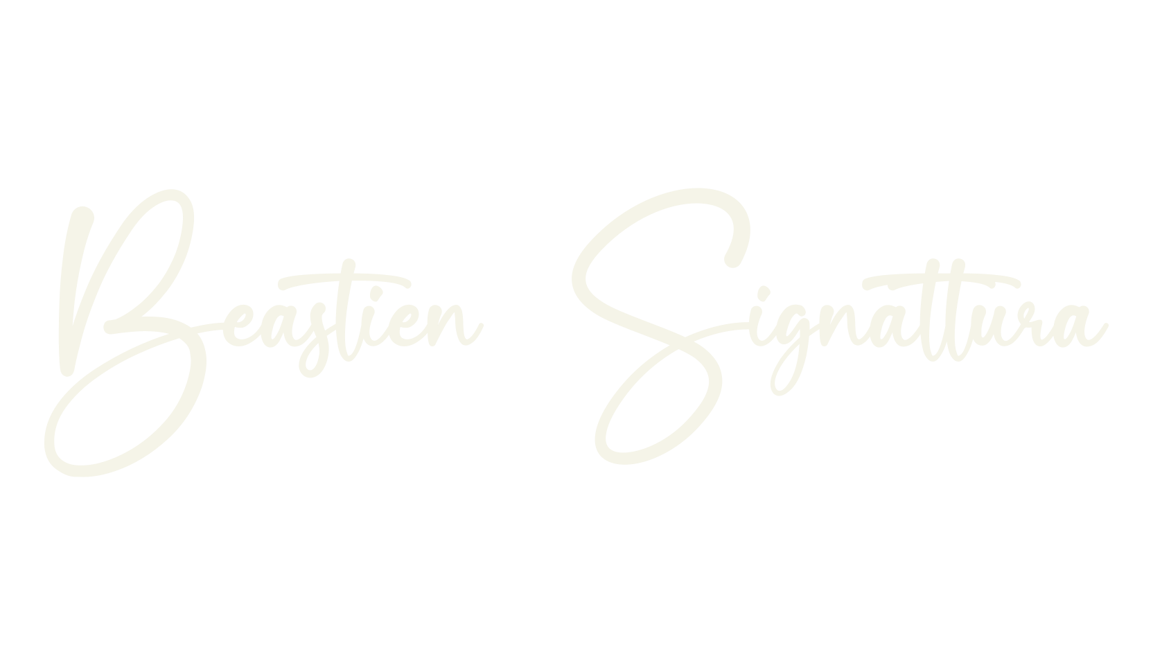 Beastien Signattura, signature font preview