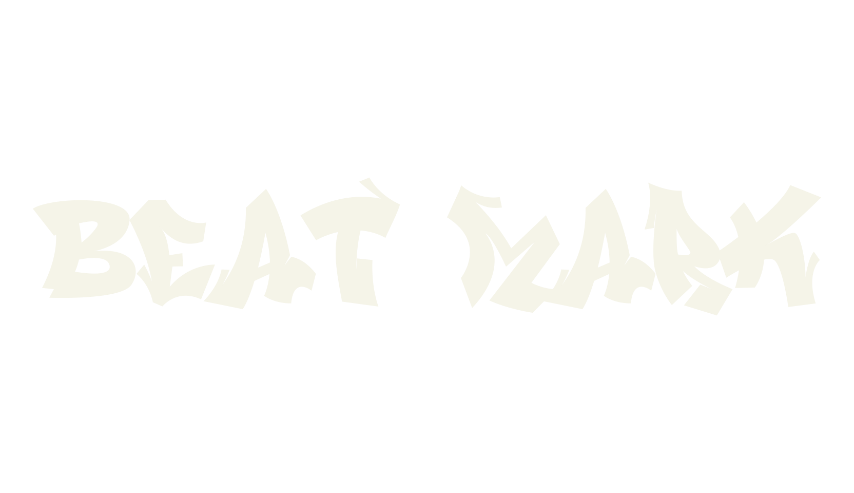 Beat Mark, graffiti font preview