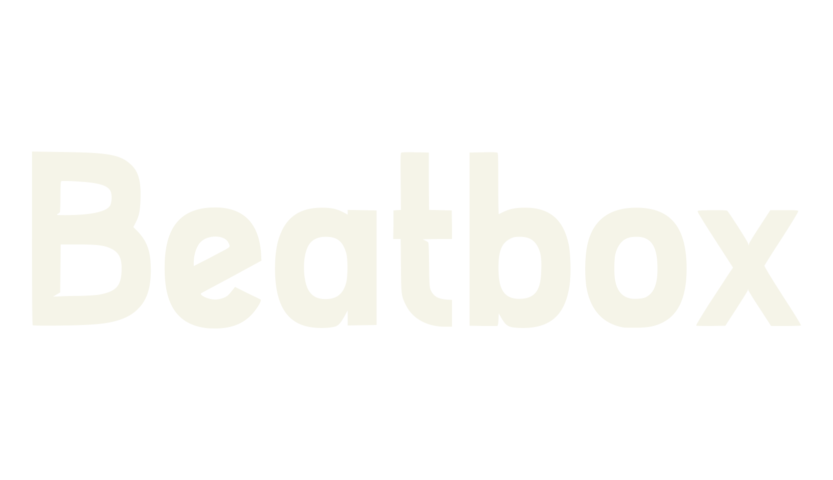 Beatbox, futuristic font preview