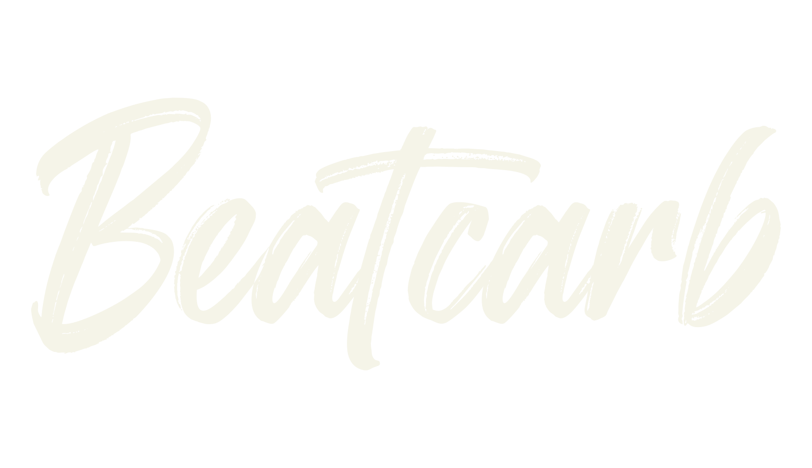 Beatcarb, marker font preview